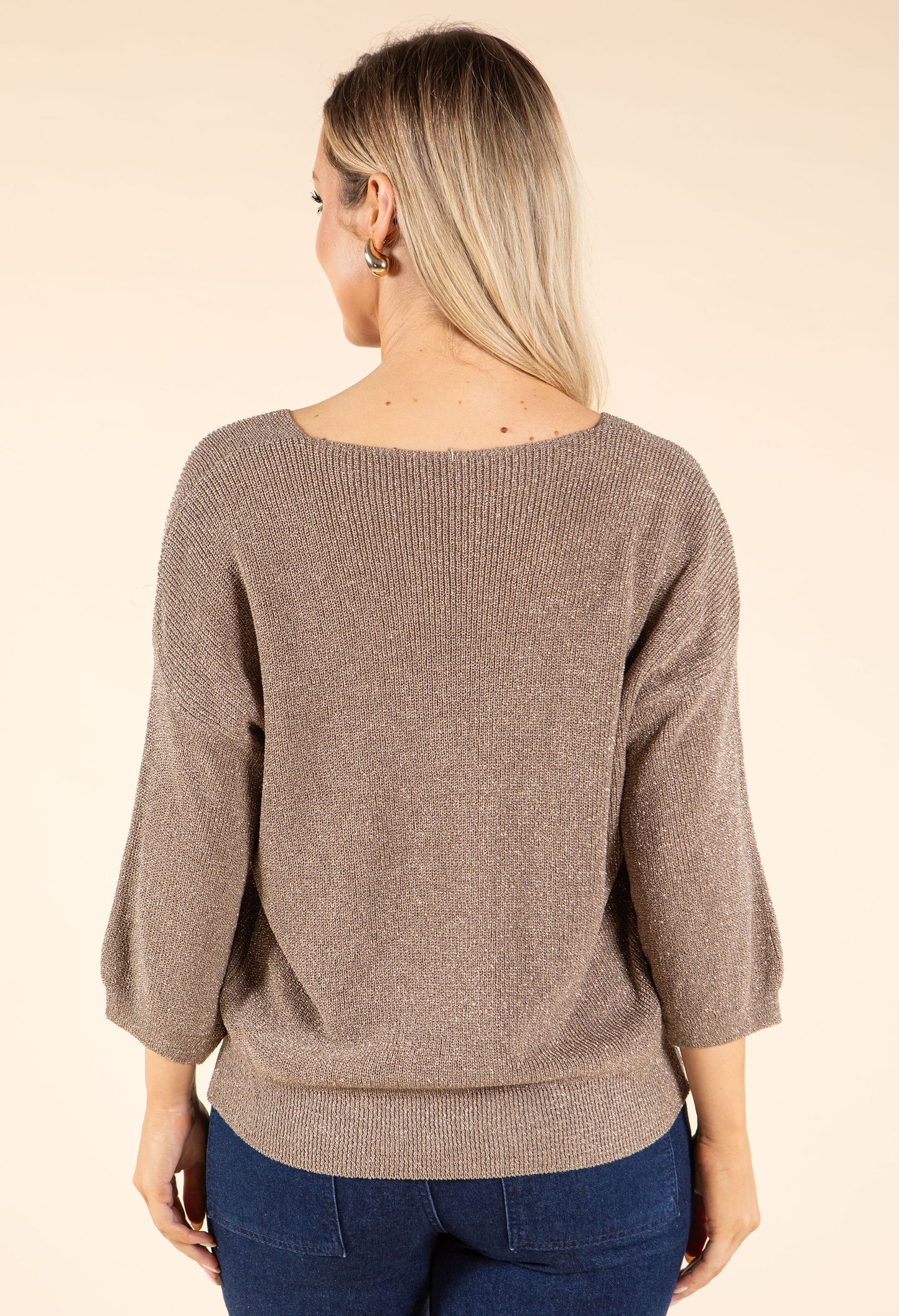 Lurex Knit Top