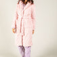 Hooded Jacquard Dressing Gown