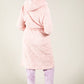 Hooded Jacquard Dressing Gown