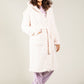 Hooded Jacquard Dressing Gown