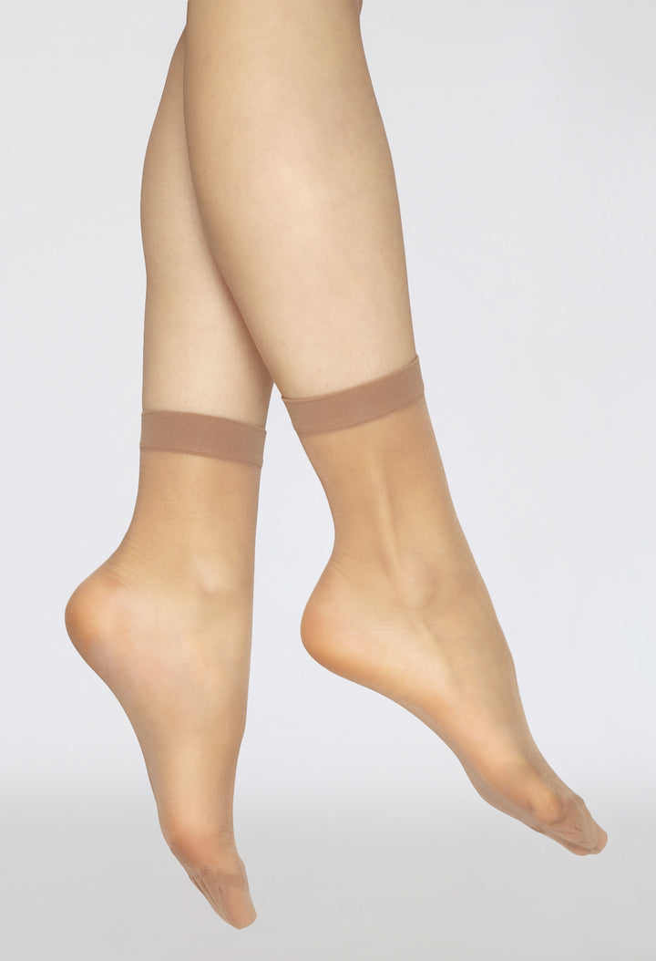 Satin sheen ankle high