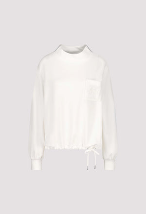 Front Pocket Long Sleeve Top