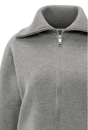 Zip-Up Cardigan