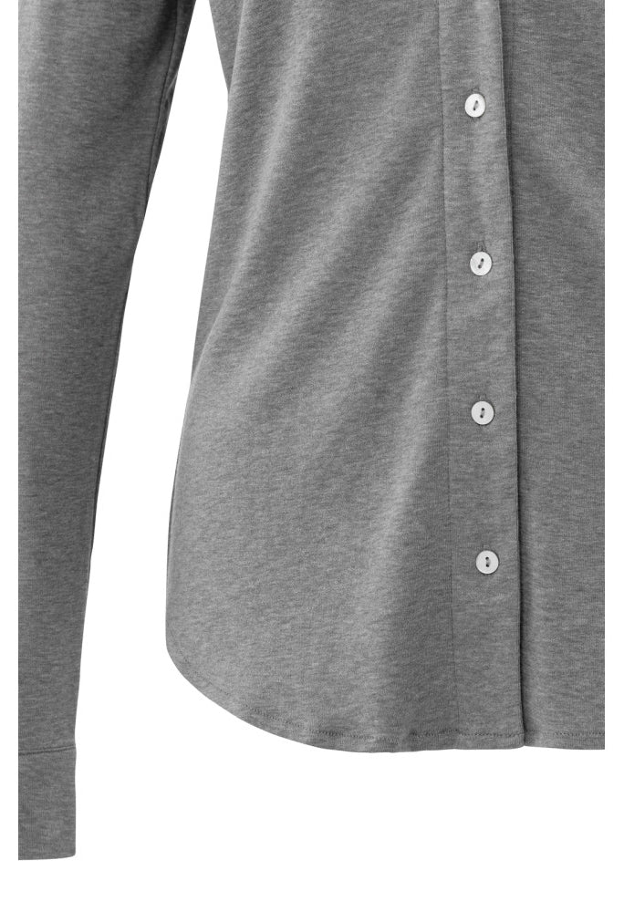 V-Neck Jersey Blouse