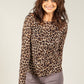 Ultralight Leopard Cashmere Top