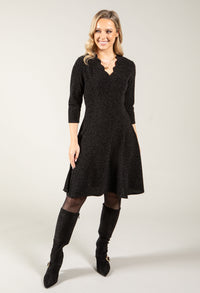 Lyon Scalloped Neckline Dress