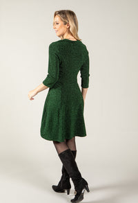 Lyon Scalloped Neckline Dress