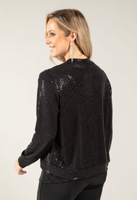 Sequin Bomber Jacket