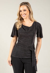 Side Knot Sparkling Top
