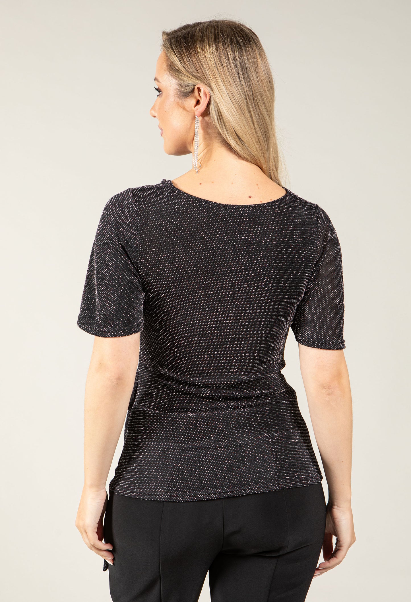Side Knot Sparkling Top