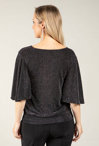 Angel Sleeve Sparkling Top