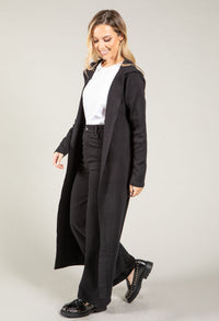 Hooded Longline Cardigan