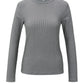 Ribbed long sleeve top