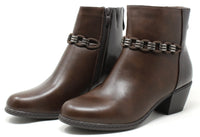 Loop Chain Ankle Boot