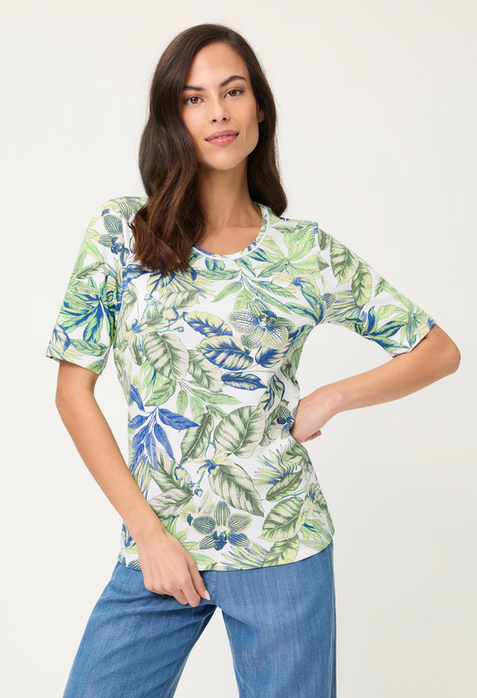 Tropical Print T-Shirt