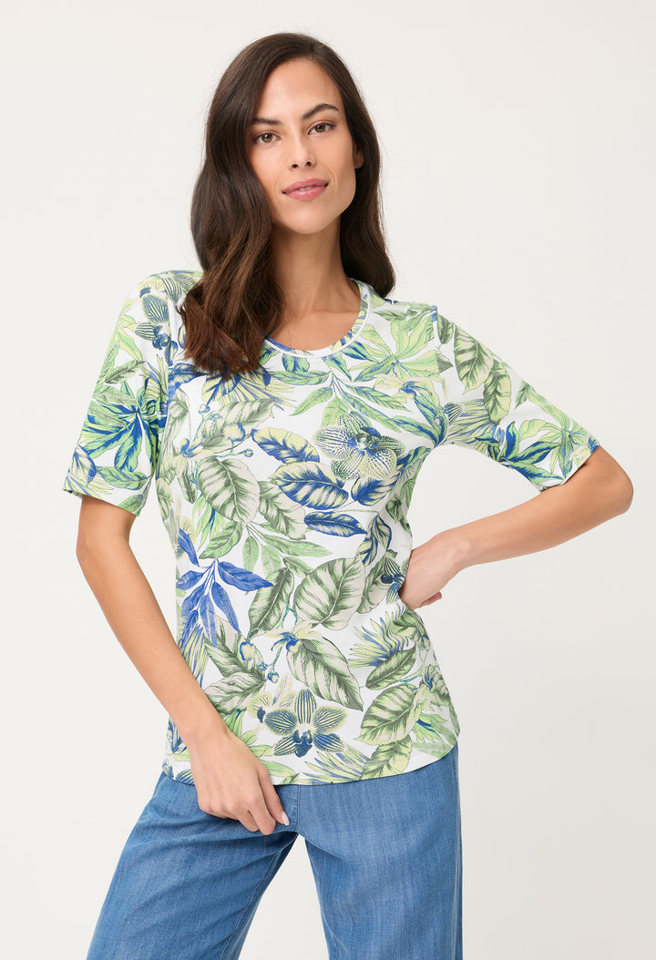 Tropical Print T-Shirt