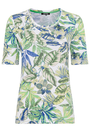 Tropical Print T-Shirt