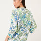 Tropical Print Blouse