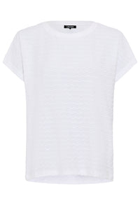 Textured Short Sleeve Top
