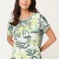 Summer Print Top