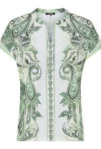 Paisley Print Top