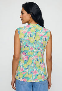 Front Knot Sleeveless Top
