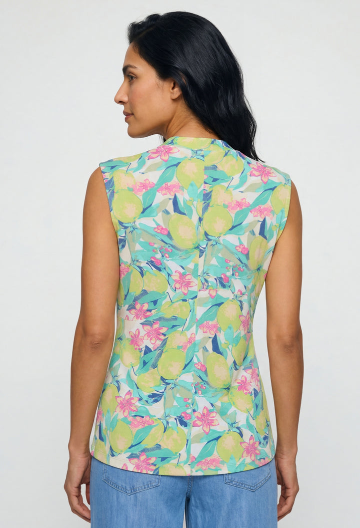 Front Knot Sleeveless Top