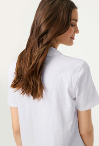 Front Pocket Polo Top