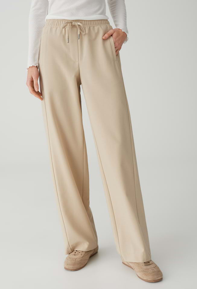 Melane Flow Wide Leg Trousers