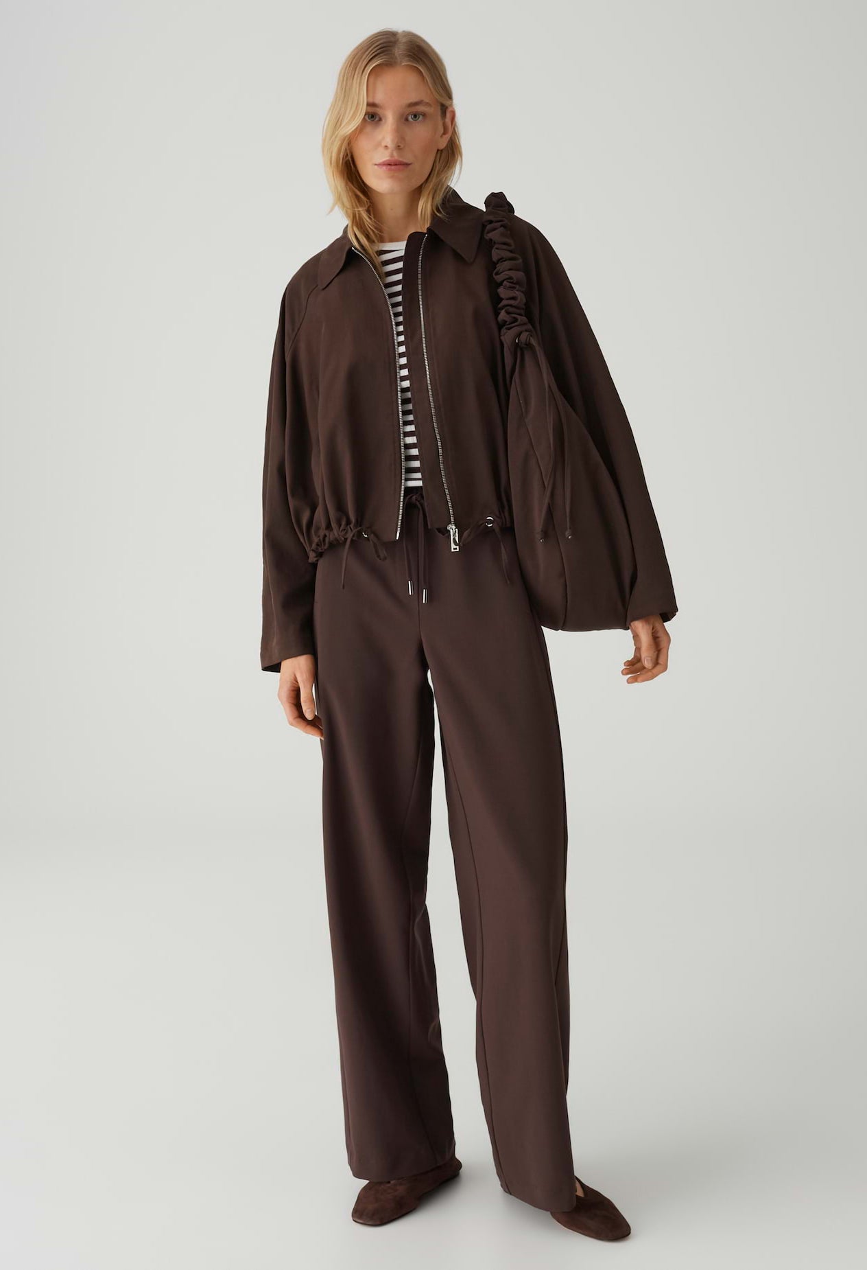 Melane Flow Wide Leg Trousers