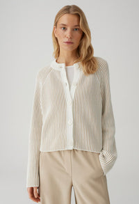 Delsie two-coloured stripe Cardigan