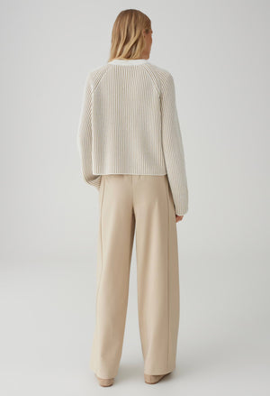 Delsie two-coloured stripe Cardigan