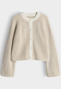 Delsie two-coloured stripe Cardigan