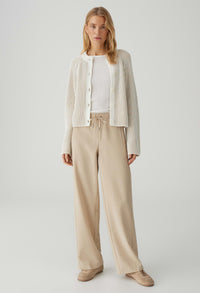 Delsie two-coloured stripe Cardigan