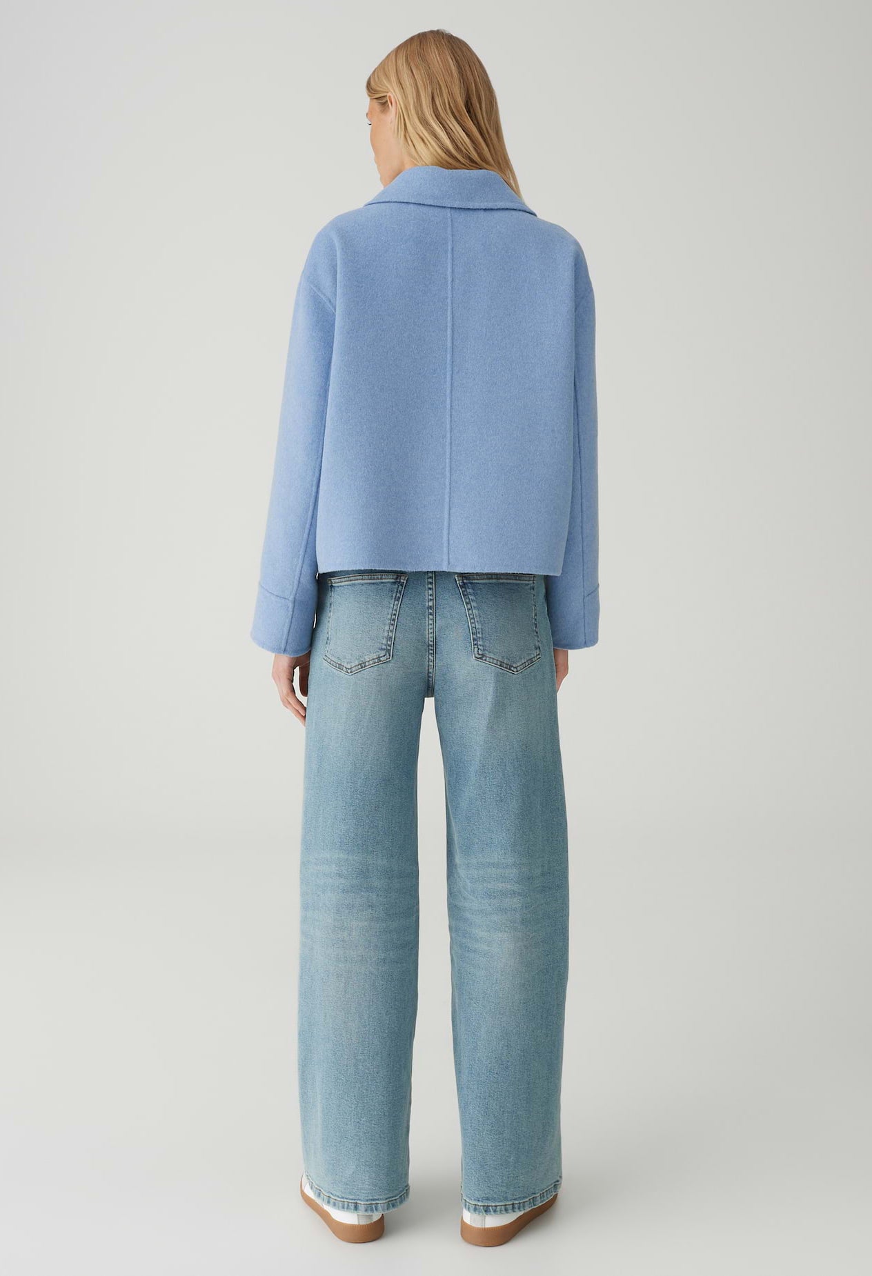 Regular Fit Wool Blend Jacket