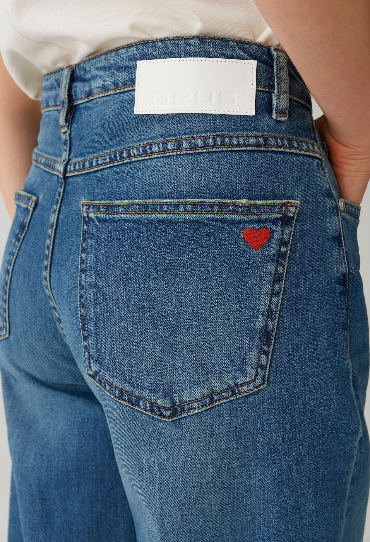 Miva Valentine Cropped wide leg jeans