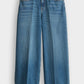 Miva Valentine Cropped wide leg jeans