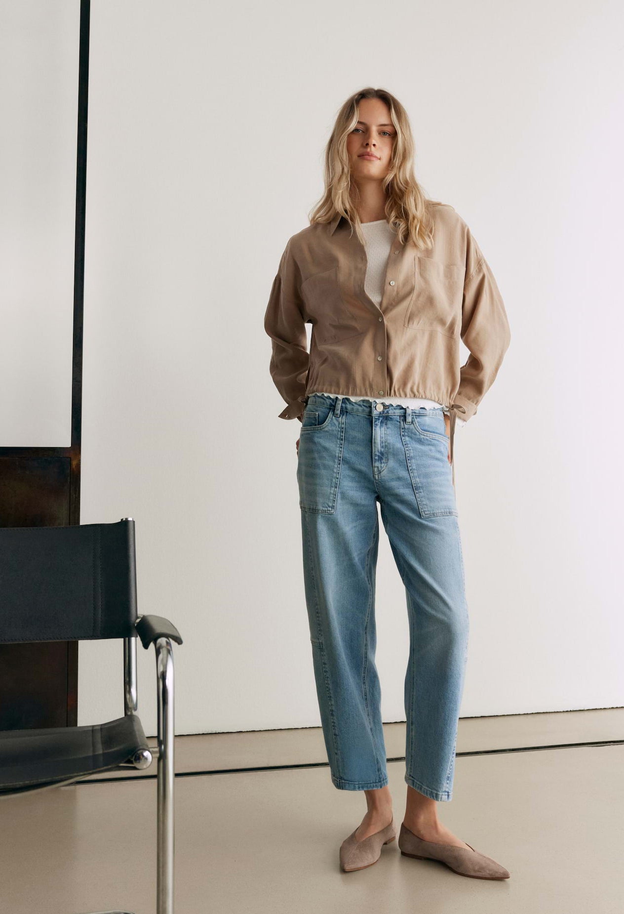 Lolah Lively Barrel jeans