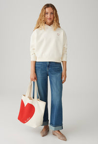 Galentine Soft hooded jumper