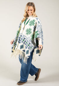 Fair Isle Soft Touch Cape