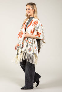 Fair Isle Soft Touch Cape
