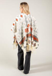 Fair Isle Soft Touch Cape
