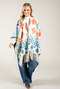 Fair Isle Soft Touch Cape