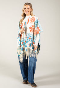 Fair Isle Soft Touch Cape