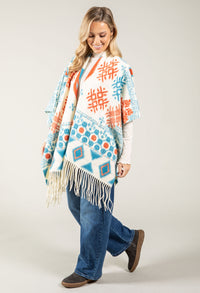 Fair Isle Soft Touch Cape