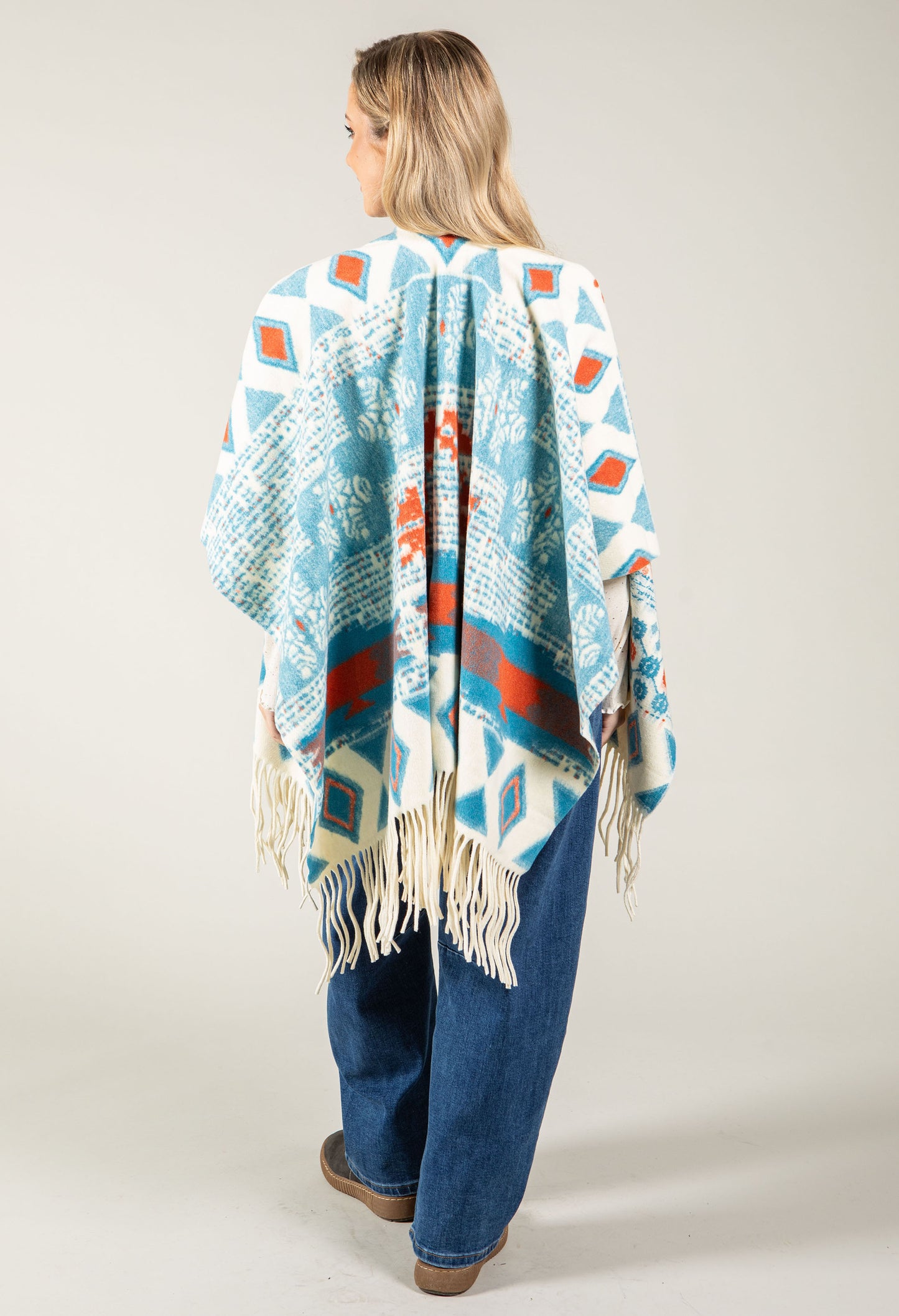 Fair Isle Soft Touch Cape