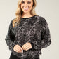 Floral Metallic Knit Jumper