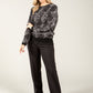 Floral Metallic Knit Jumper