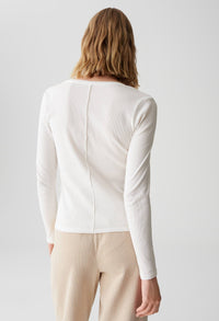 Sadalie Slim ribbed Top