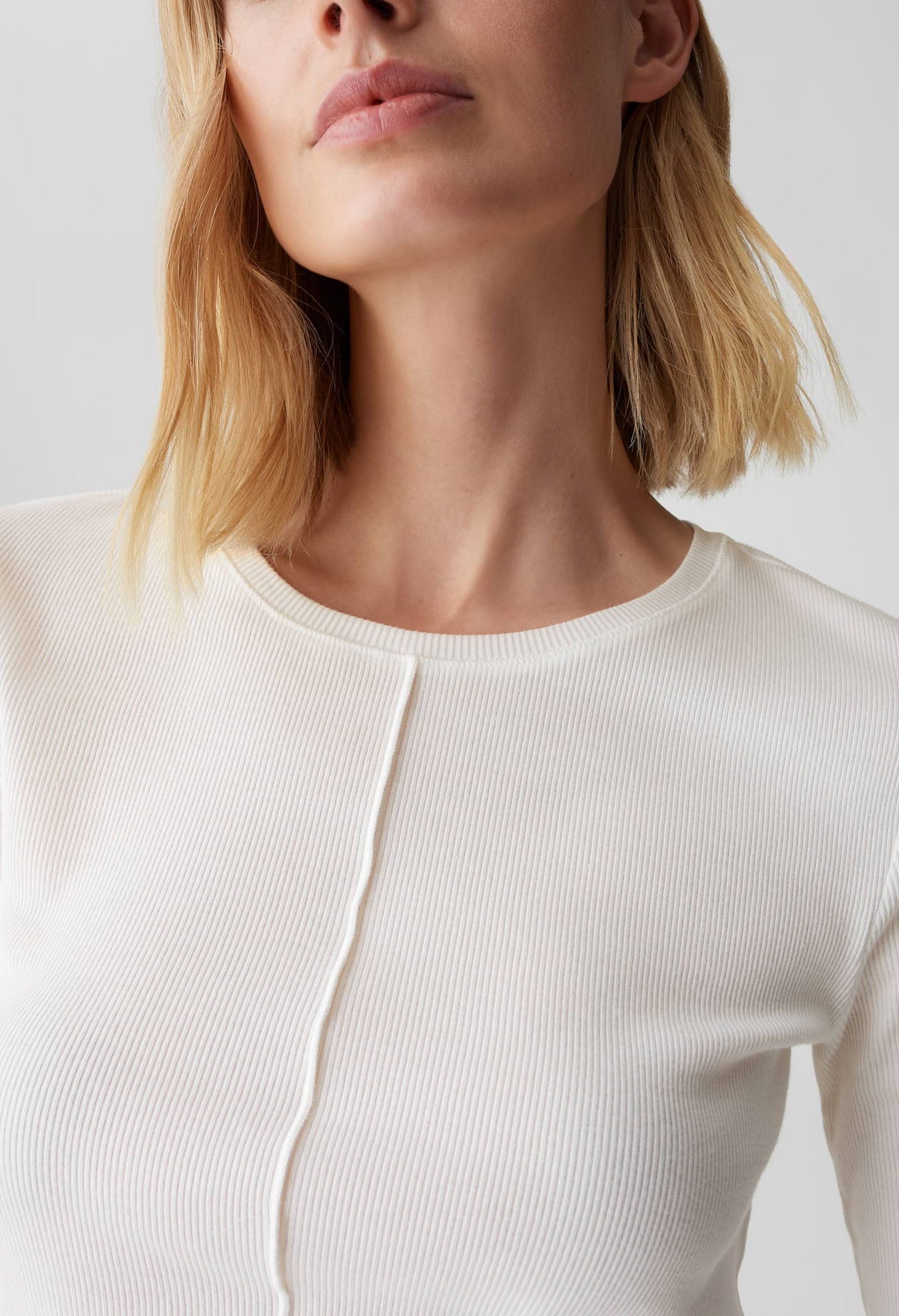 Sadalie Slim ribbed Top